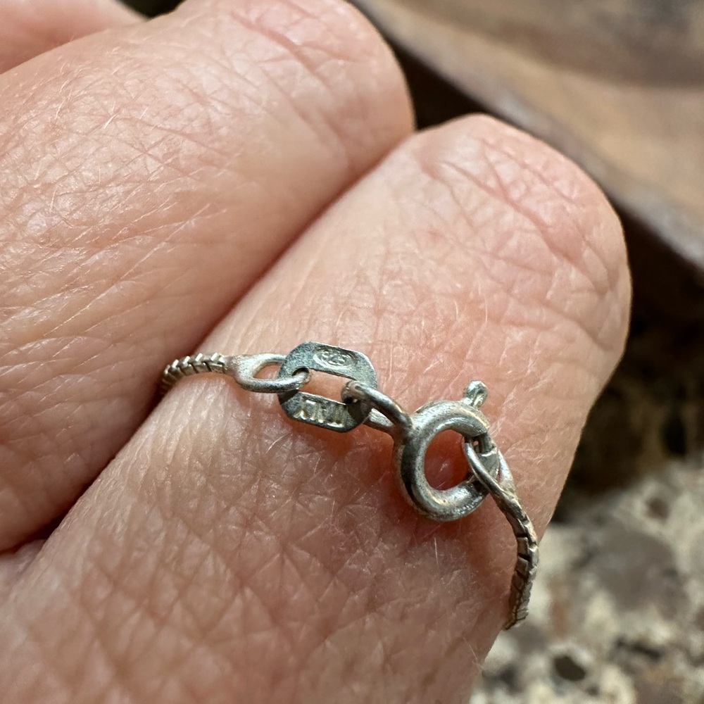 Box Chain Necklace - Picture 3 of 5